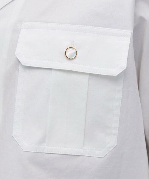 TOMORROWLAND / トゥモローランド シャツ・ブラウス | コットンブロード オープンカラーシャツ | 詳細6