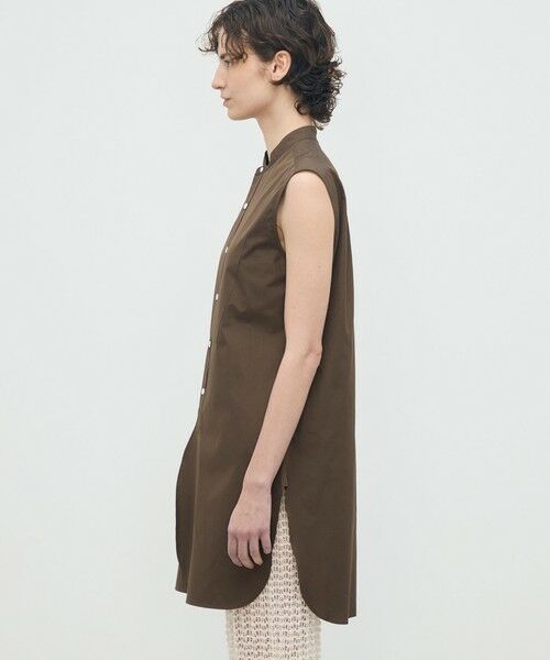 TOMORROWLAND / トゥモローランド シャツ・ブラウス | 【WEB先行予約】コットンタイプライター バンドカラーシャツ | 詳細3