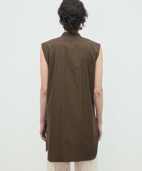 TOMORROWLAND / トゥモローランド シャツ・ブラウス | 【WEB先行予約】コットンタイプライター バンドカラーシャツ | 詳細4