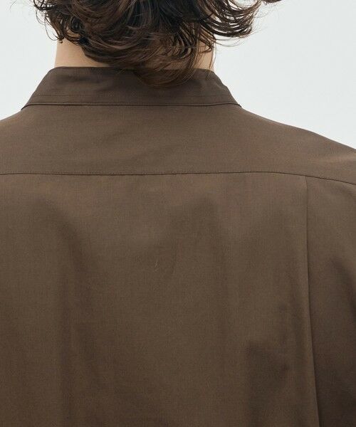 TOMORROWLAND / トゥモローランド シャツ・ブラウス | 【WEB先行予約】コットンタイプライター バンドカラーシャツ | 詳細6