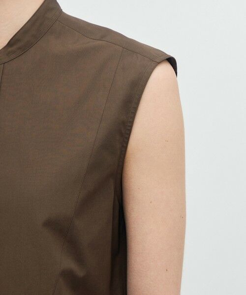 TOMORROWLAND / トゥモローランド シャツ・ブラウス | 【WEB先行予約】コットンタイプライター バンドカラーシャツ | 詳細7