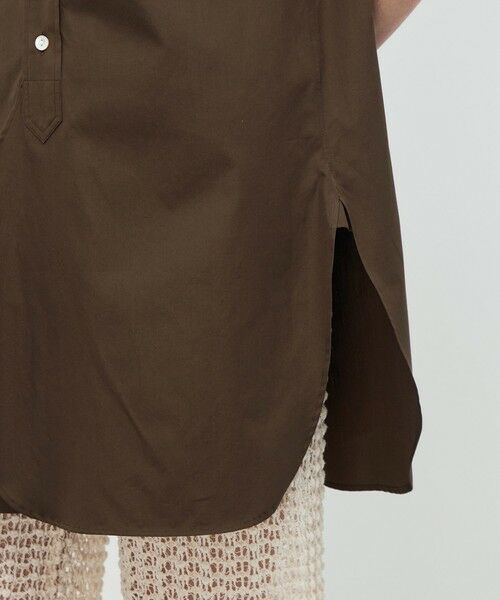 TOMORROWLAND / トゥモローランド シャツ・ブラウス | 【WEB先行予約】コットンタイプライター バンドカラーシャツ | 詳細8