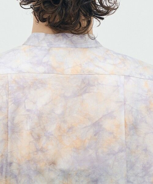 TOMORROWLAND / トゥモローランド シャツ・ブラウス | 【WEB先行予約】キュプラシルク バンドカラーコンビシャツ | 詳細6