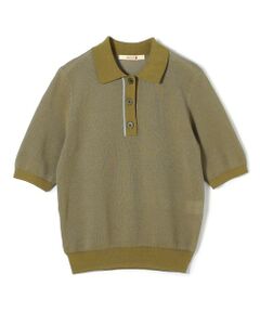 TOMORROWLAND / トゥモローランド ポロシャツ | ダブルカラーピケ ミニポロカラーハーフスリーブ