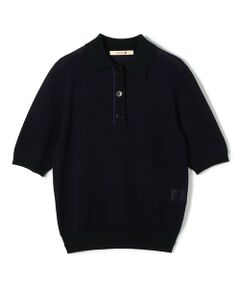 TOMORROWLAND / トゥモローランド ポロシャツ | ダブルカラーピケ ミニポロカラーハーフスリーブ