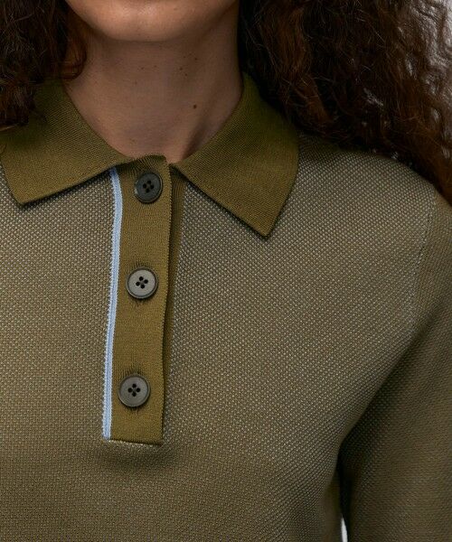 TOMORROWLAND / トゥモローランド ポロシャツ | ダブルカラーピケ ミニポロカラーハーフスリーブ | 詳細5