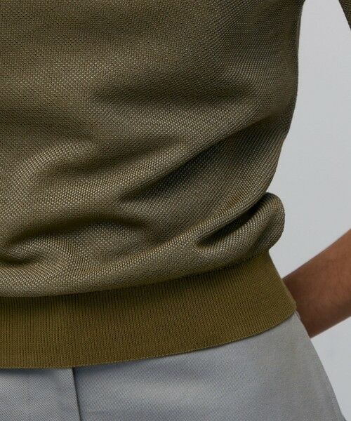 TOMORROWLAND / トゥモローランド ポロシャツ | ダブルカラーピケ ミニポロカラーハーフスリーブ | 詳細7