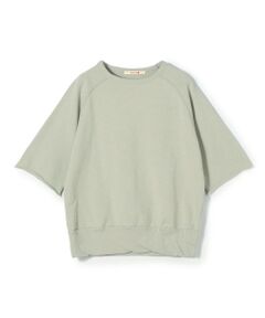 TOMORROWLAND / トゥモローランド スウェット | ソフトコットン ハーフスリーブプルオーバー