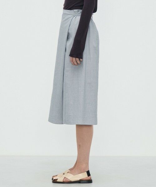 TOMORROWLAND / トゥモローランド ショート・ハーフ・半端丈パンツ | 【WEB先行予約】ヘアライン スカートライクタイショーツ | 詳細3