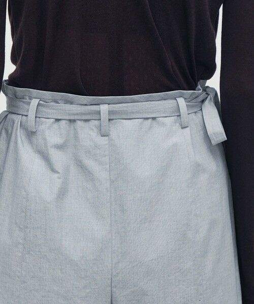 TOMORROWLAND / トゥモローランド ショート・ハーフ・半端丈パンツ | 【WEB先行予約】ヘアライン スカートライクタイショーツ | 詳細6