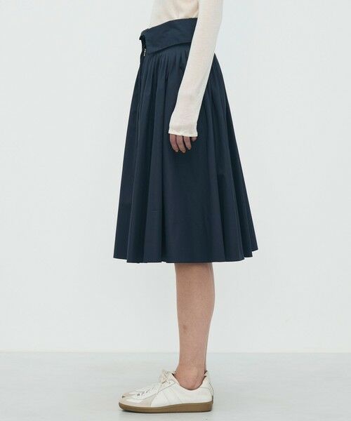 TOMORROWLAND / トゥモローランド ミニ・ひざ丈スカート | 【WEB先行予約】コットンタイプライター ウエストタックスカート | 詳細4