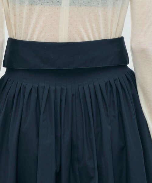 TOMORROWLAND / トゥモローランド ミニ・ひざ丈スカート | 【WEB先行予約】コットンタイプライター ウエストタックスカート | 詳細7