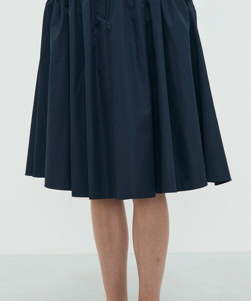 TOMORROWLAND / トゥモローランド ミニ・ひざ丈スカート | 【WEB先行予約】コットンタイプライター ウエストタックスカート | 詳細9