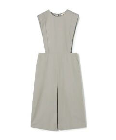 TOMORROWLAND / トゥモローランド ミニ丈・ひざ丈ワンピース | コットンチノ ジャンパースカート