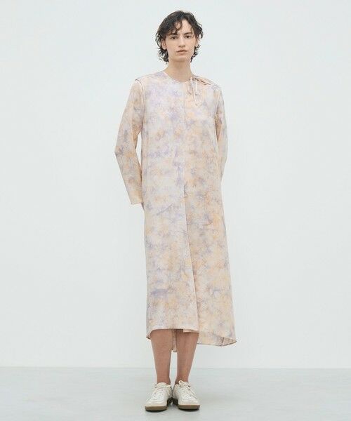 TOMORROWLAND / トゥモローランド ロング・マキシ丈ワンピース | 【WEB先行予約】キュプラシルク サックシルエットワンピース | 詳細1