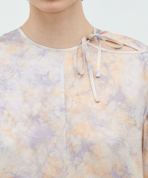 TOMORROWLAND / トゥモローランド ロング・マキシ丈ワンピース | 【WEB先行予約】キュプラシルク サックシルエットワンピース | 詳細4