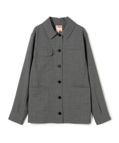 TOMORROWLAND / トゥモローランド その他アウター | ウールトロピカル シャツジャケット