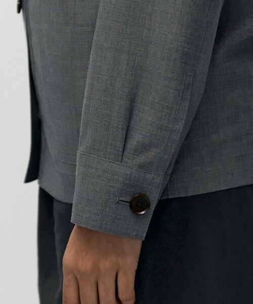 TOMORROWLAND / トゥモローランド その他アウター | ウールトロピカル シャツジャケット | 詳細6