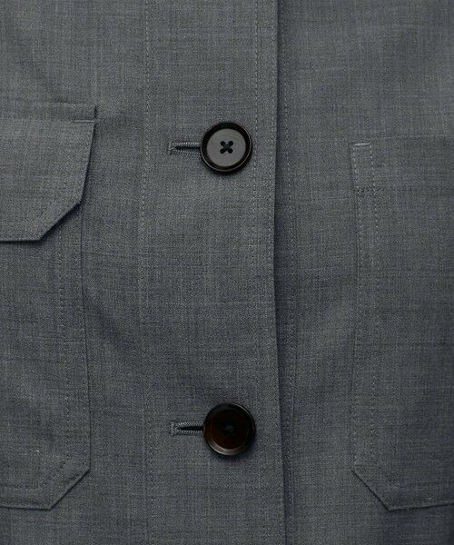 TOMORROWLAND / トゥモローランド その他アウター | ウールトロピカル シャツジャケット | 詳細9