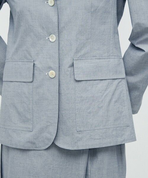 TOMORROWLAND / トゥモローランド テーラードジャケット | 【WEB先行予約】ヘアライン スリーボタンジャケット | 詳細10