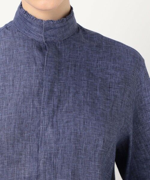 TOMORROWLAND / トゥモローランド シャツ・ブラウス | BOURRIENNE BOUDOIR リネン フリルシャツ | 詳細5