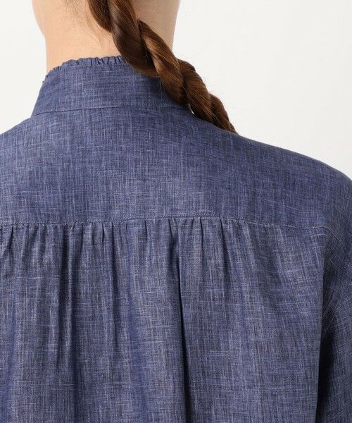 TOMORROWLAND / トゥモローランド シャツ・ブラウス | BOURRIENNE BOUDOIR リネン フリルシャツ | 詳細6