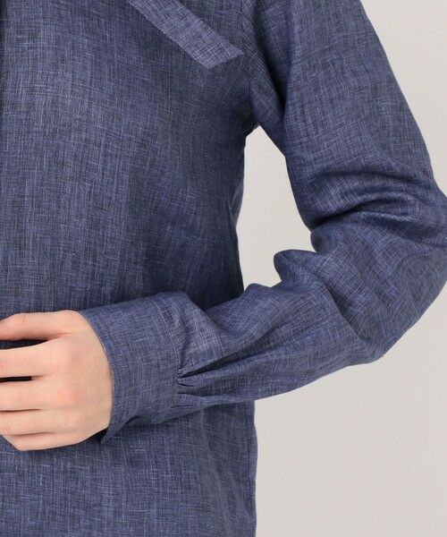 TOMORROWLAND / トゥモローランド シャツ・ブラウス | BOURRIENNE PASTEL リネン ラッフルカラーシャツ | 詳細7