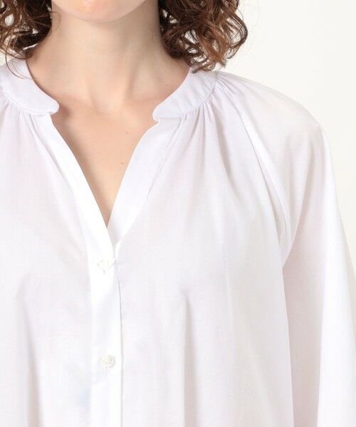 TOMORROWLAND / トゥモローランド シャツ・ブラウス | BOURRIENNE FLIRT コットン ギャザーブラウス | 詳細5