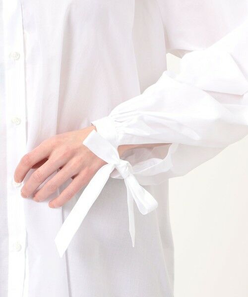 TOMORROWLAND / トゥモローランド シャツ・ブラウス | BOURRIENNE FLIRT コットン ギャザーブラウス | 詳細7