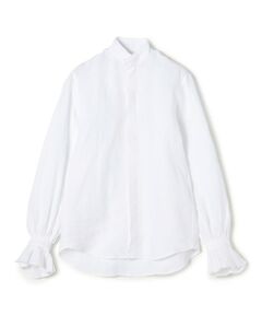 TOMORROWLAND / トゥモローランド シャツ・ブラウス | BOURRIENNE BOUDOIR リネン フリルシャツ