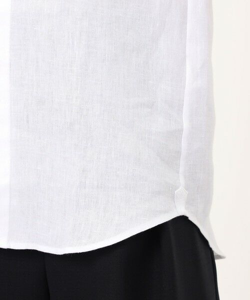 TOMORROWLAND / トゥモローランド シャツ・ブラウス | BOURRIENNE BOUDOIR リネン フリルシャツ | 詳細8