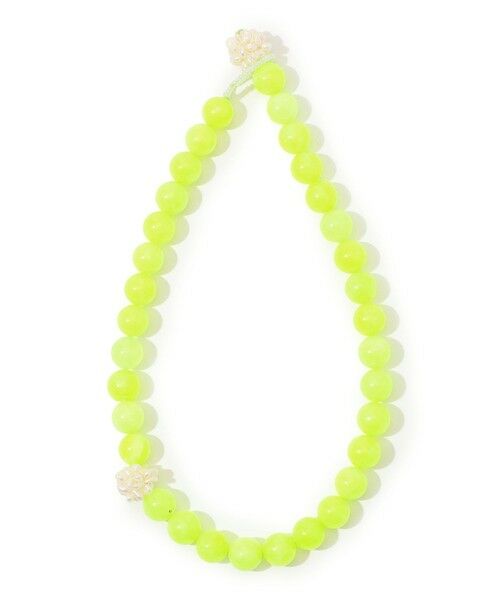 TOMORROWLAND / トゥモローランド ネックレス・ペンダント・チョーカー | Raponesa General Store BULB ネックレス（21 ライトイエロー）