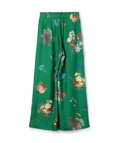 TOMORROWLAND / トゥモローランド その他パンツ | シルク BOUQUETプリント 2タックワイドパンツ | 詳細2