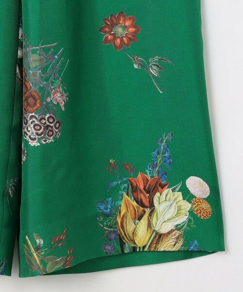 TOMORROWLAND / トゥモローランド その他パンツ | シルク BOUQUETプリント 2タックワイドパンツ | 詳細5