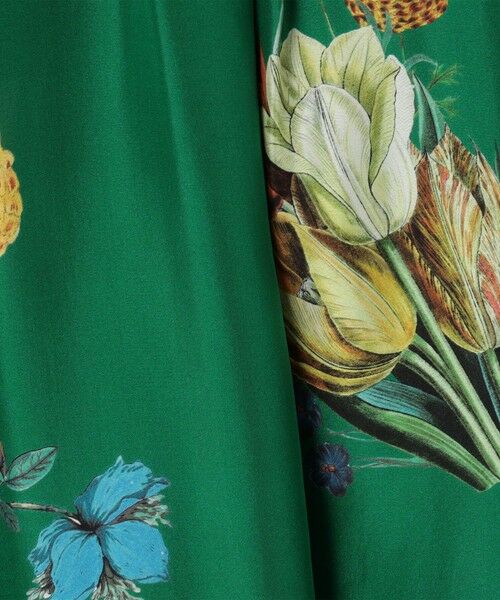 TOMORROWLAND / トゥモローランド ロング・マキシ丈スカート | シルク BOUQUETプリント フレアスカート | 詳細10