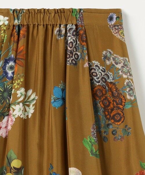 TOMORROWLAND / トゥモローランド ロング・マキシ丈スカート | シルク BOUQUETプリント フレアスカート | 詳細4