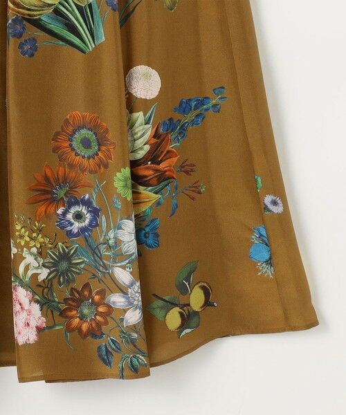 TOMORROWLAND / トゥモローランド ロング・マキシ丈スカート | シルク BOUQUETプリント フレアスカート | 詳細6