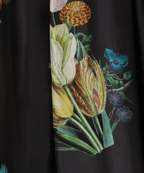 TOMORROWLAND / トゥモローランド ロング・マキシ丈スカート | シルク BOUQUETプリント フレアスカート | 詳細9