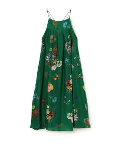 TOMORROWLAND / トゥモローランド ロング・マキシ丈ワンピース | シルク BOUQUETプリント キャミソールワンピース