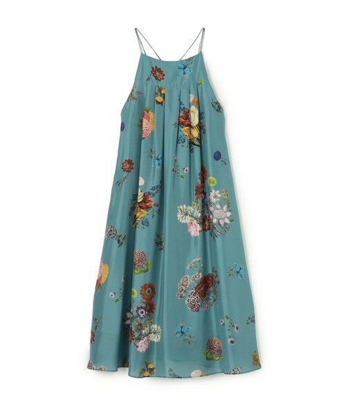 TOMORROWLAND / トゥモローランド ロング・マキシ丈ワンピース | シルク BOUQUETプリント キャミソールワンピース | 詳細1