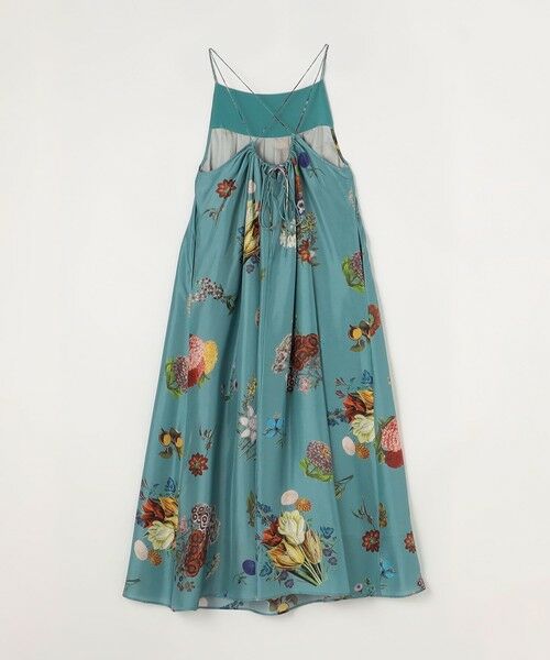 TOMORROWLAND / トゥモローランド ロング・マキシ丈ワンピース | シルク BOUQUETプリント キャミソールワンピース | 詳細2