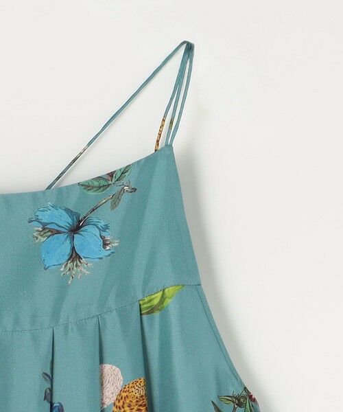 TOMORROWLAND / トゥモローランド ロング・マキシ丈ワンピース | シルク BOUQUETプリント キャミソールワンピース | 詳細5