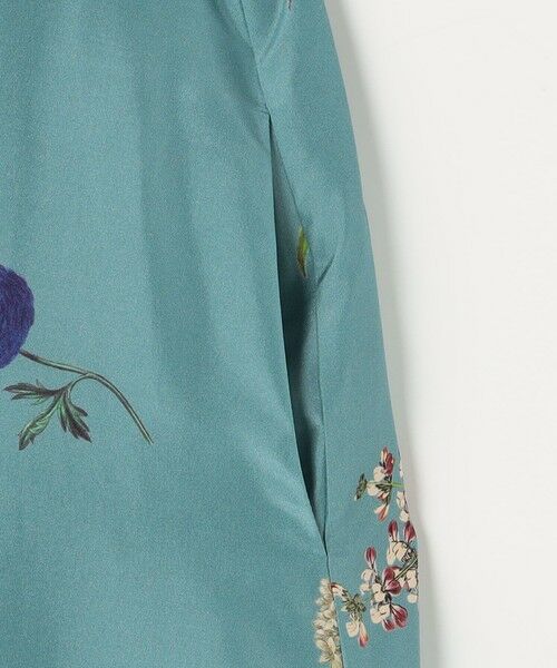 TOMORROWLAND / トゥモローランド ロング・マキシ丈ワンピース | シルク BOUQUETプリント キャミソールワンピース | 詳細6