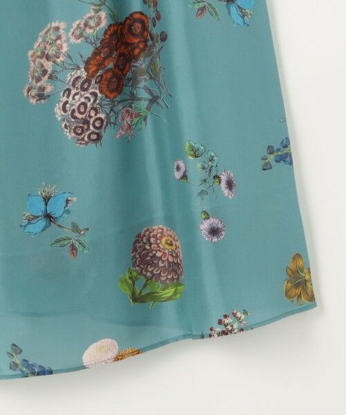 TOMORROWLAND / トゥモローランド ロング・マキシ丈ワンピース | シルク BOUQUETプリント キャミソールワンピース | 詳細7