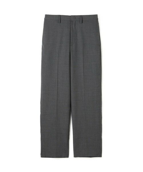 TOMORROWLAND / トゥモローランド スラックス・ドレスパンツ | Super140’sトロピカルウール スラックス（17 チャコールグレー）