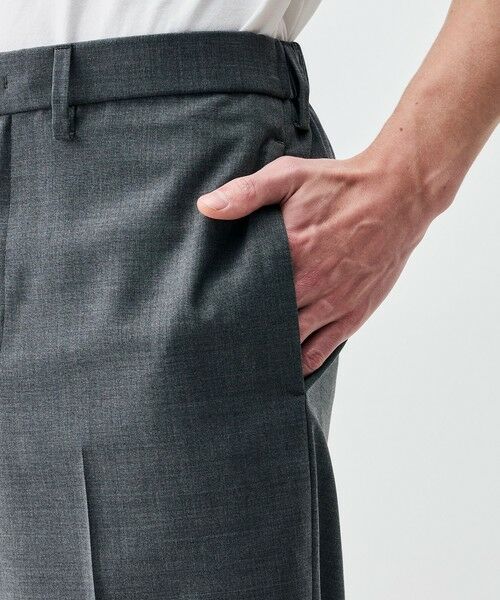 TOMORROWLAND / トゥモローランド スラックス・ドレスパンツ | Super140’sトロピカルウール スラックス | 詳細7