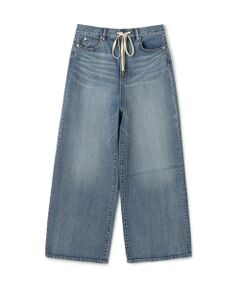 TOMORROWLAND / トゥモローランド デニムパンツ | インディゴデニム ドローコードパンツ