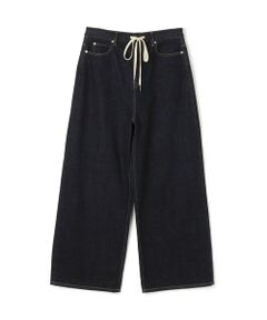 TOMORROWLAND / トゥモローランド デニムパンツ | インディゴデニム ドローコードパンツ
