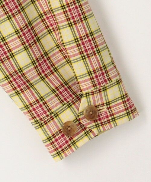 TOMORROWLAND / トゥモローランド ブルゾン | ポリエステル チェックダブルジップブルゾン | 詳細11