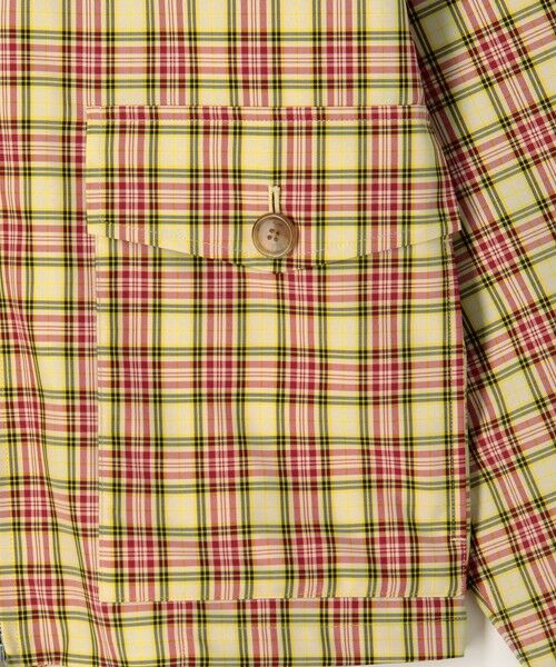 TOMORROWLAND / トゥモローランド ブルゾン | ポリエステル チェックダブルジップブルゾン | 詳細6